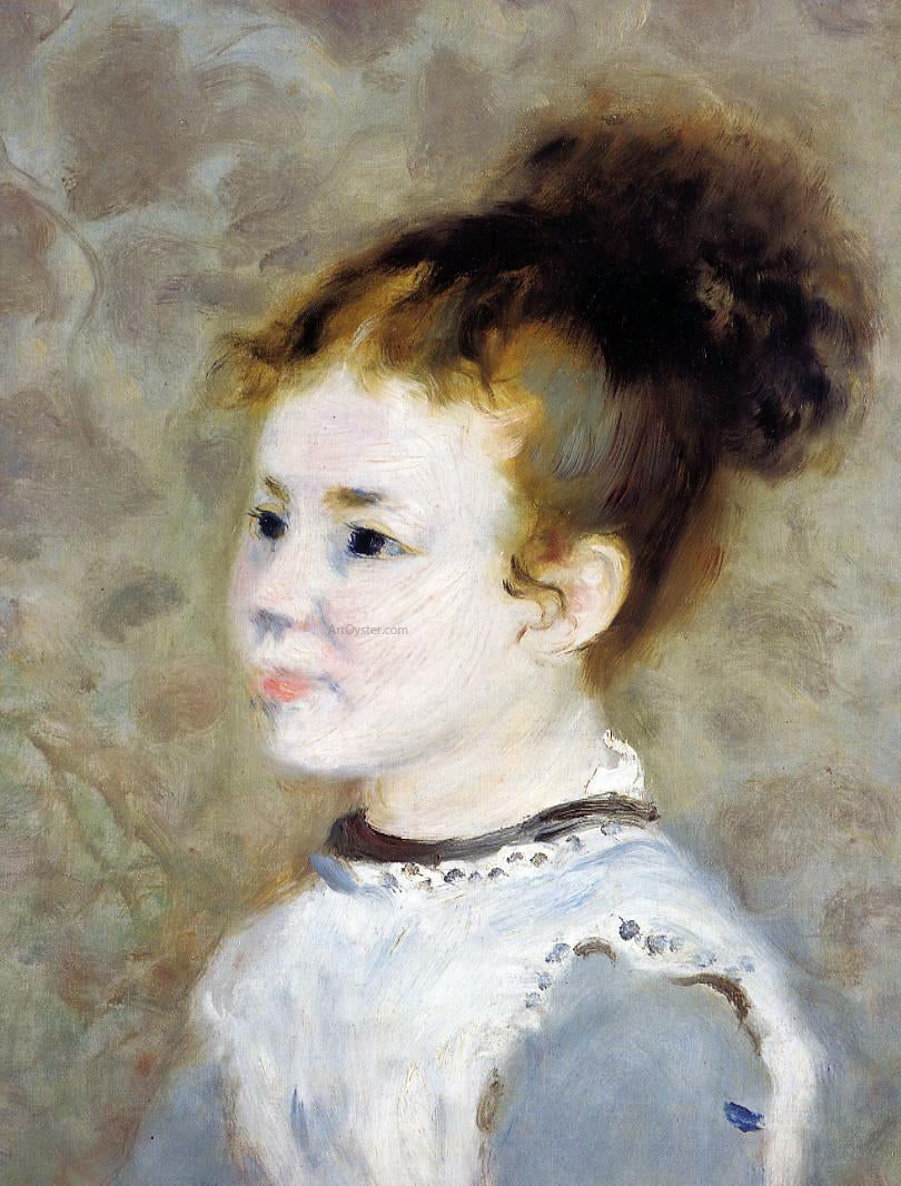  Pierre Auguste Renoir Jeanne Sisley - Canvas Print