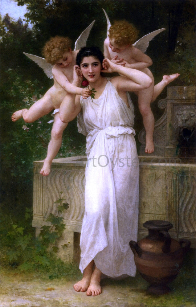  William Adolphe Bouguereau Jeunesse - Canvas Print