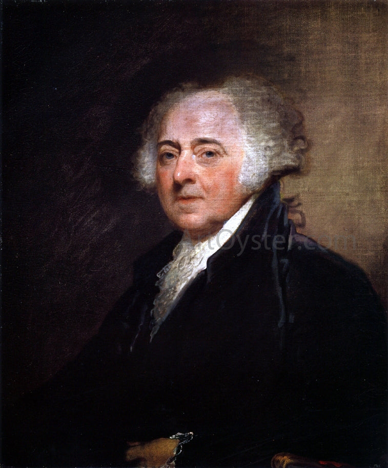  Gilbert Stuart John Adams - Canvas Print