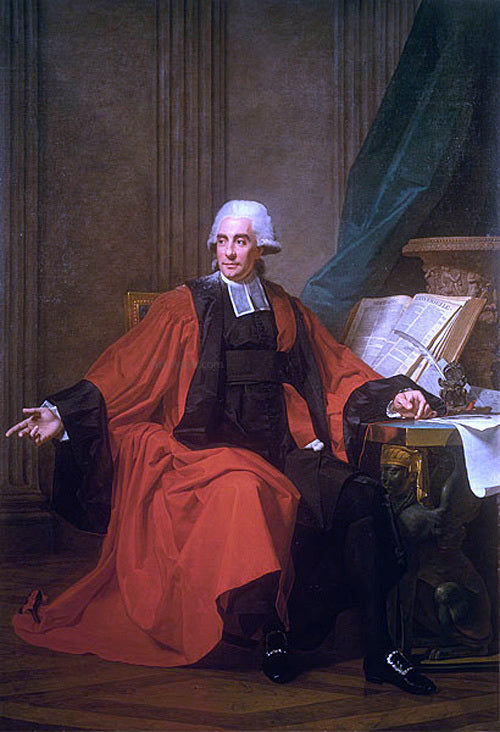  Martin Drolling Joseph Merceron, Advocate for the Parliament of Paris - Canvas Print