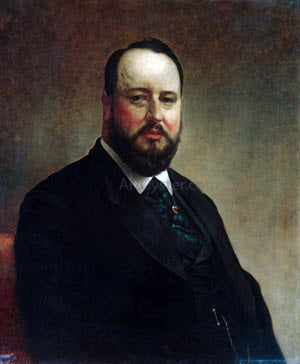  Jacob Hart Lazarus Joseph W. Drexel - Canvas Print