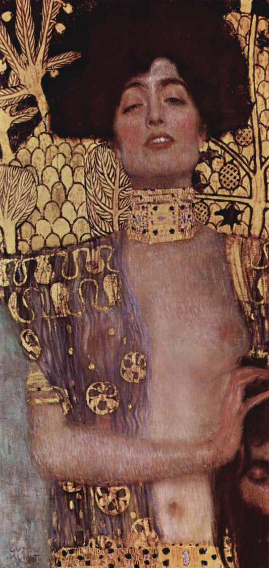  Gustav Klimt Judith and the Head of Holofernes - Canvas Print