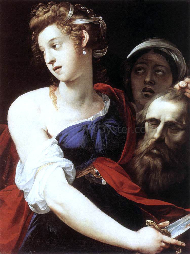  Giuseppe Cesari Judith with the Head of Holofernes - Canvas Print