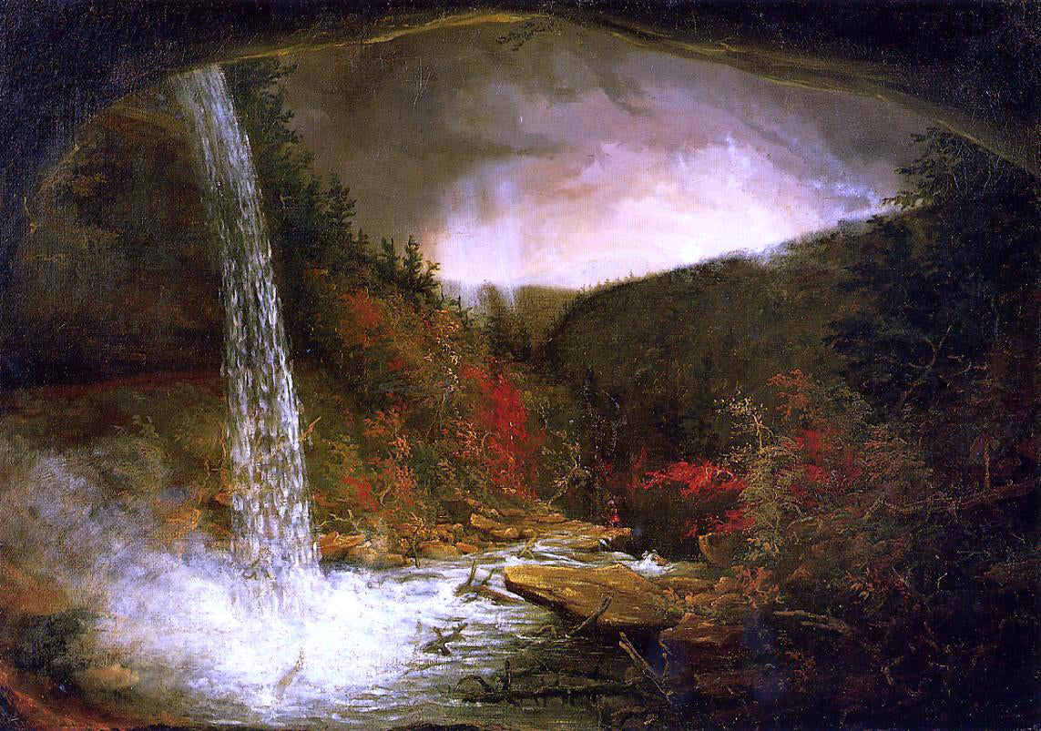  Thomas Cole Kaaterskill Falls - Canvas Print