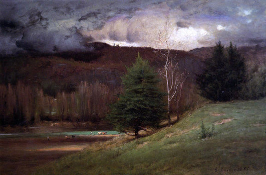  George Inness Kearsarge Village - Canvas Print