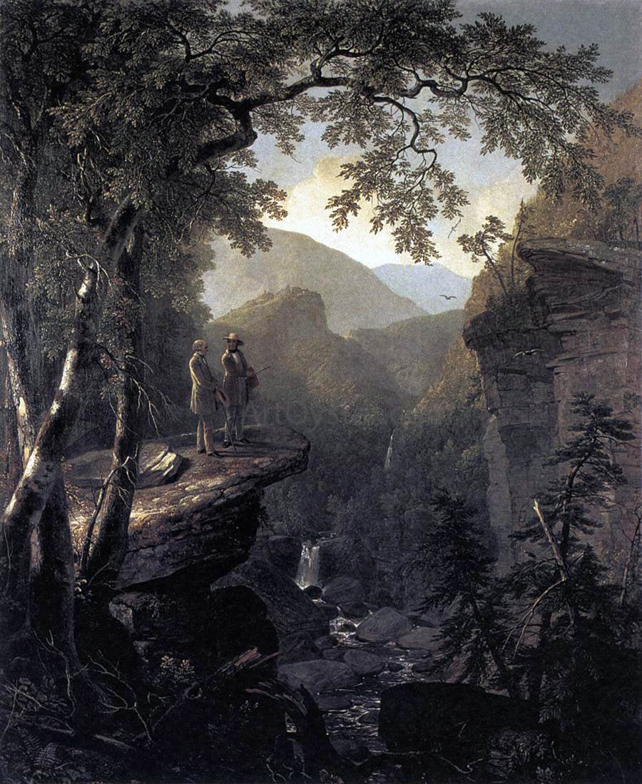  Asher Brown Durand Kindred Spirits - Canvas Print