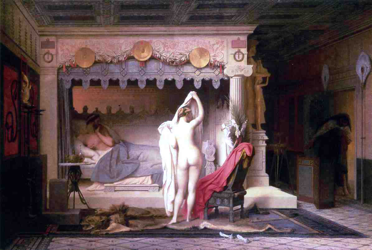  Jean-Leon Gerome King Candaules - Canvas Print