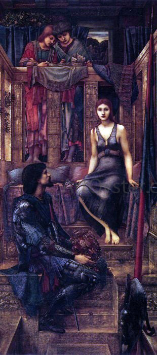  Sir Edward Burne-Jones King Cophetua and the Beggar Maid - Canvas Print