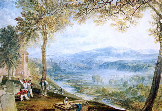  Joseph William Turner Kirby Londsale Churchyard - Canvas Print