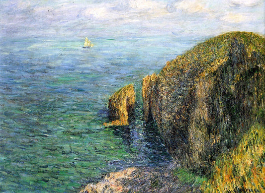  Gustave Loiseau La Banche, Haute Mer, Cap Frehel - Canvas Print
