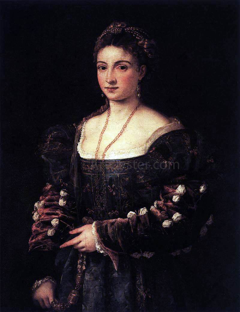  Titian La Bella - Canvas Print