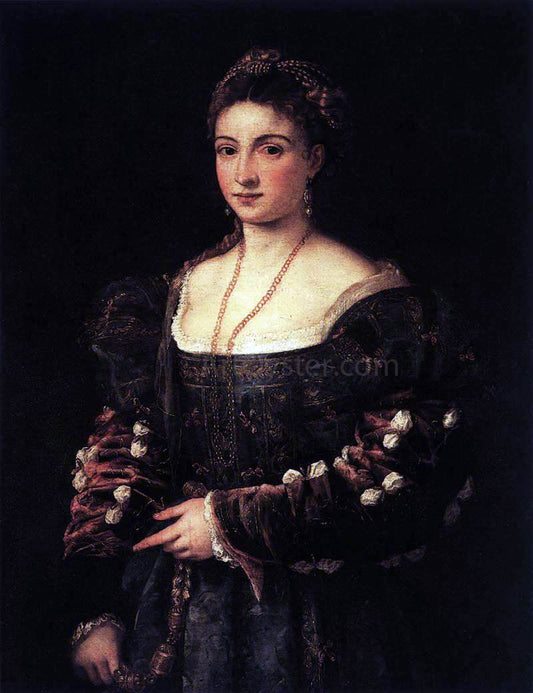  Titian La Bella - Canvas Print