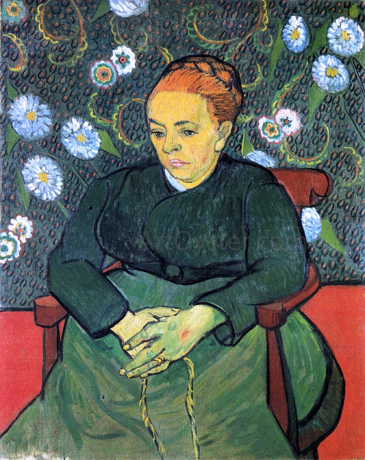  Vincent Van Gogh La Berceuse, Portrait of Madame Roulin - Canvas Print