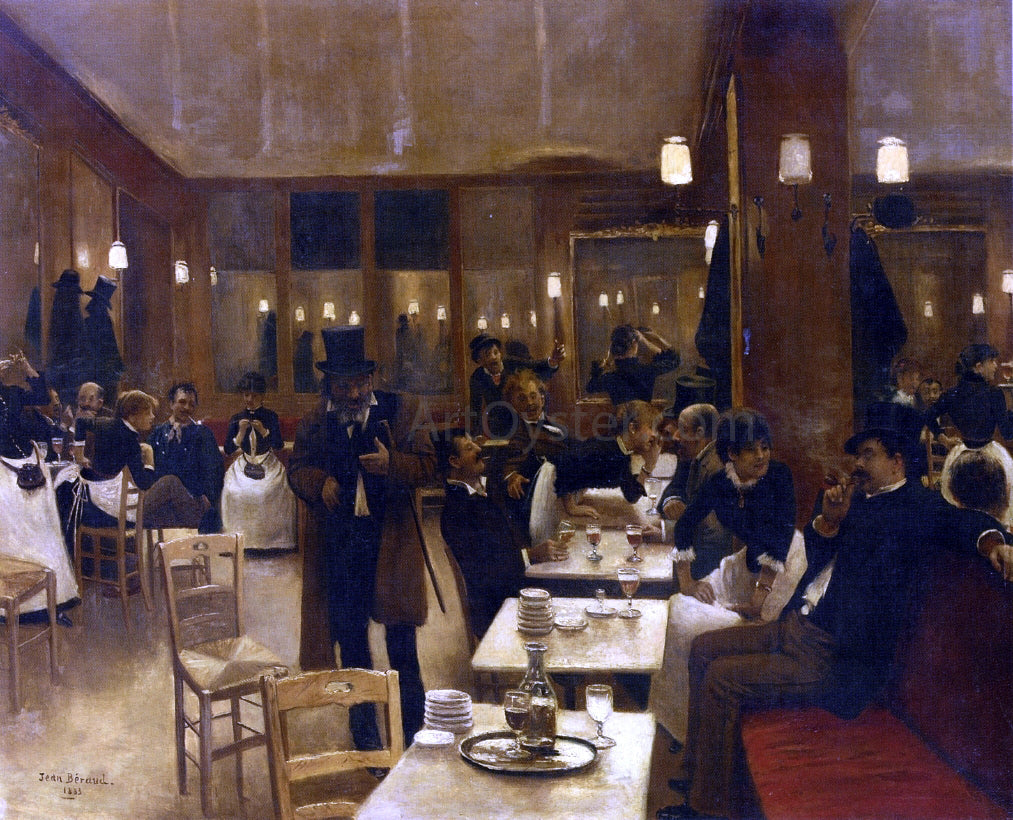  Jean-Georges Beraud La Brasserie - Canvas Print