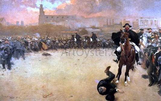  Ramon I Carbo La Carga - Canvas Print