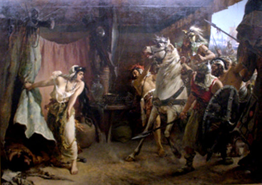  Ramon Tusquets Maignon La Muerte de Sisara - Canvas Print