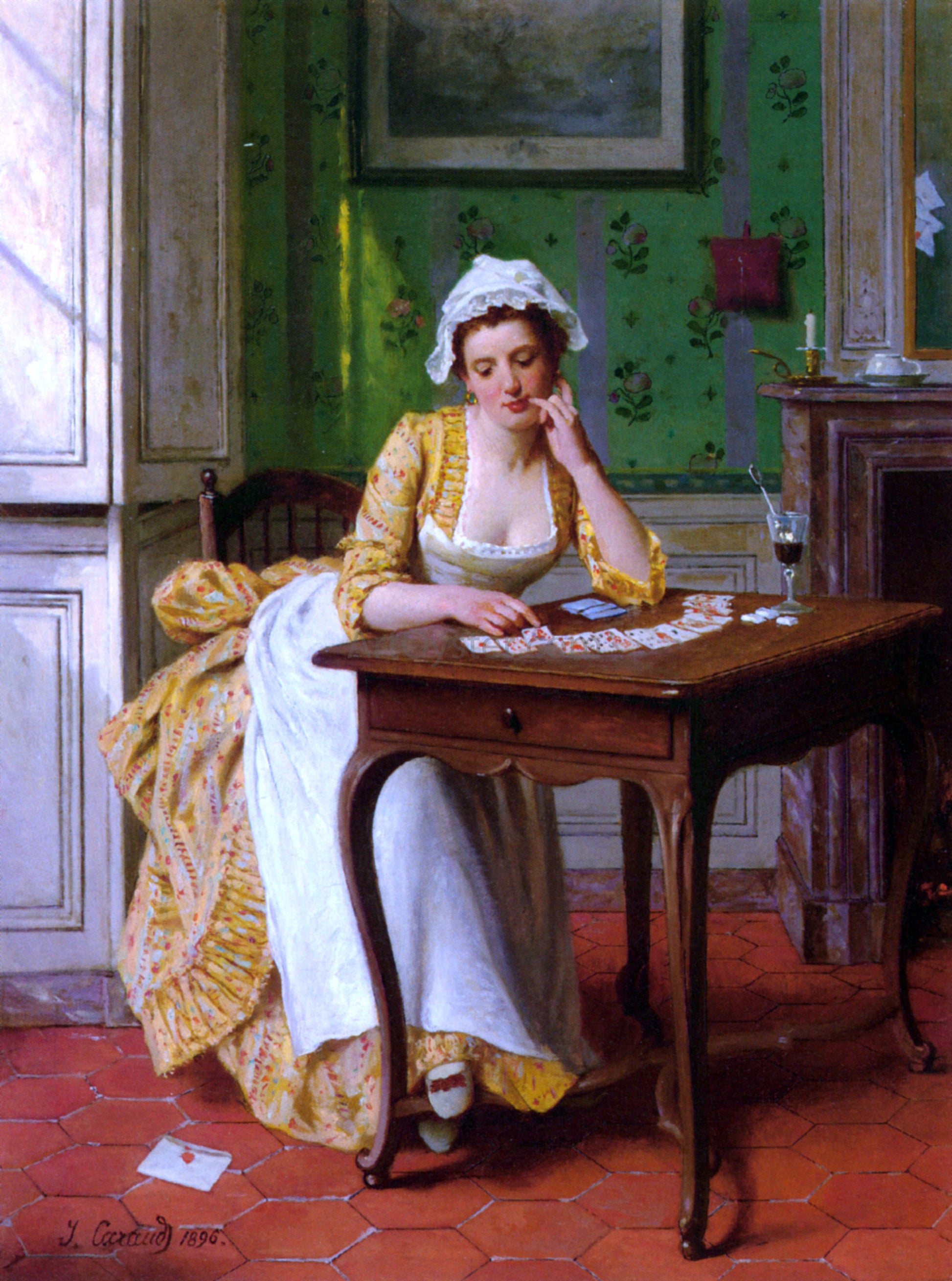  Joseph Caraud La Reussite - Canvas Print