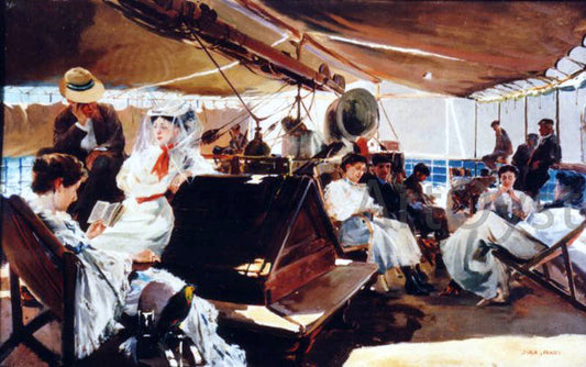  Julio Vila Prades La Travesia - Canvas Print