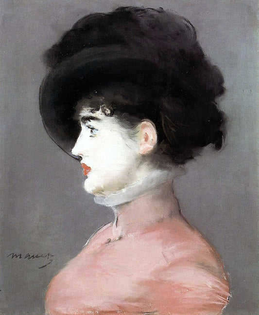  Edouard Manet La Viennoise, Portrait of Irma Brunner - Canvas Print