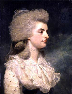  Sir Joshua Reynolds Lady Elizabeth Seymour Conway - Canvas Print