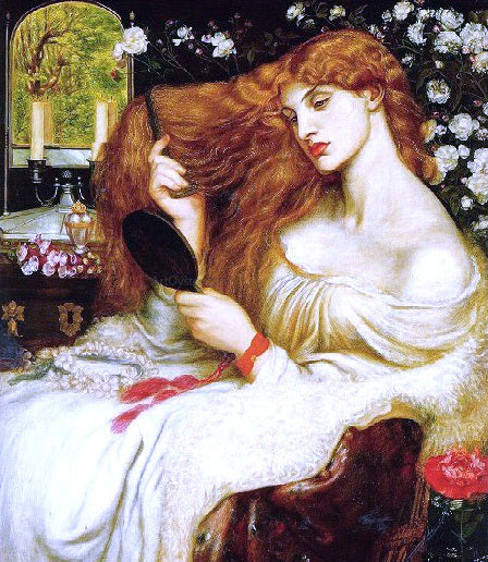  Dante Gabriel Rossetti Lady Lilith - Canvas Print