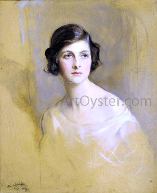  Philip Alexius De Laszlo Lady Rachel Cavendish, Later Viscountess Stuart of Findhorn - Canvas Print