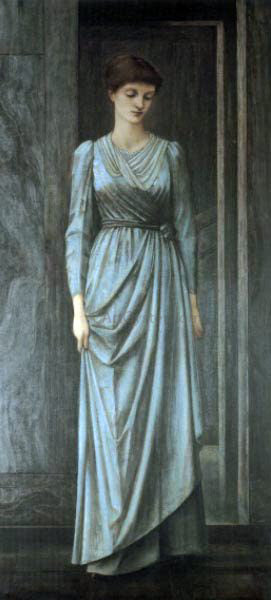  Sir Edward Burne-Jones Lady Windsor - Canvas Print