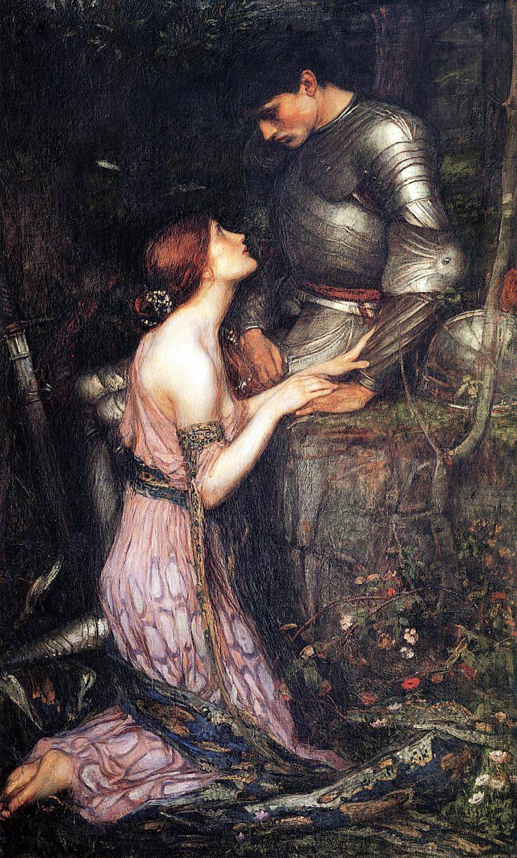  John William Waterhouse Lamia - Canvas Print