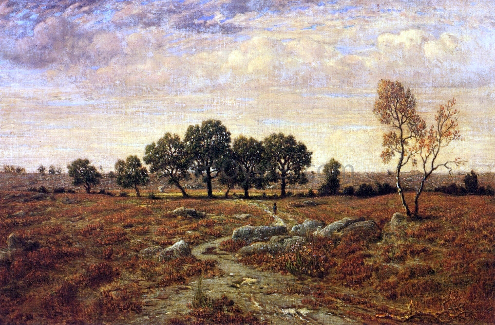  Theodore Rousseau Lande de la Glandee, Forest of Fontainebleau - Canvas Print