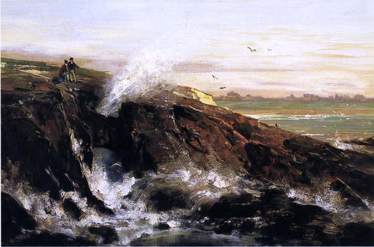  Thomas Hill Land's end - Canvas Print