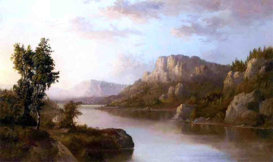  Robert Scott Duncanson Landscape - Canvas Print