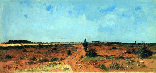  Paul-Camille Guigou Landscape - Canvas Print