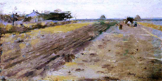  Theodore Robinson Landscape - Canvas Print