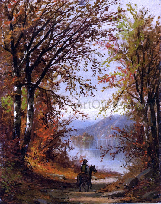  Jasper Francis Cropsey Landscape - Canvas Print