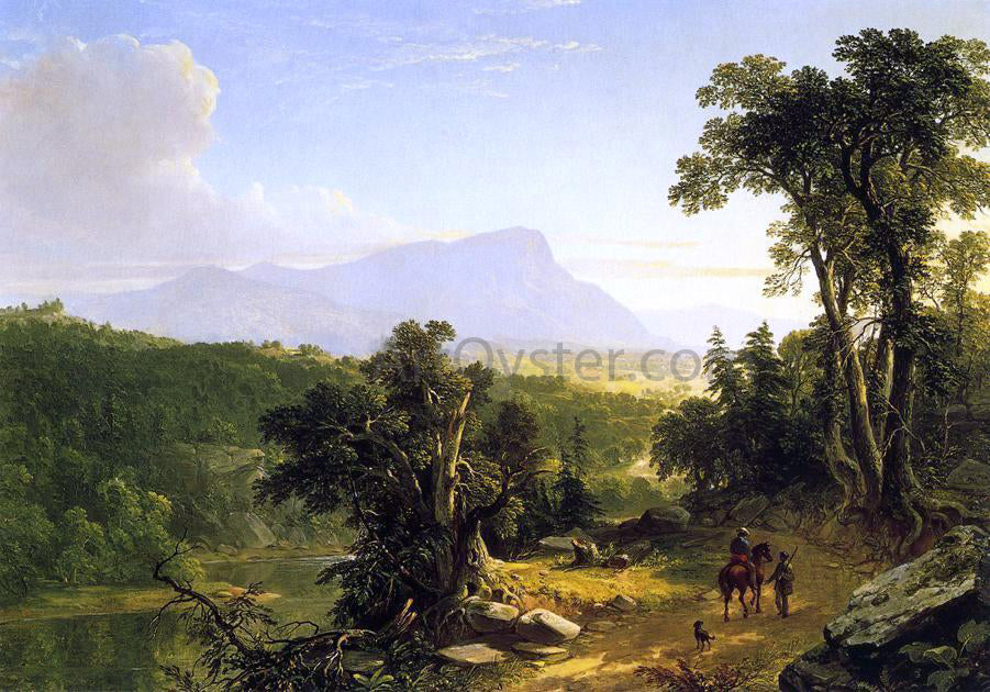  Asher Brown Durand Landscape - Composition: In the Catskills - Canvas Print