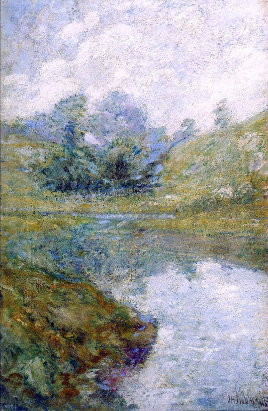  John Twachtman Landscape - Canvas Print