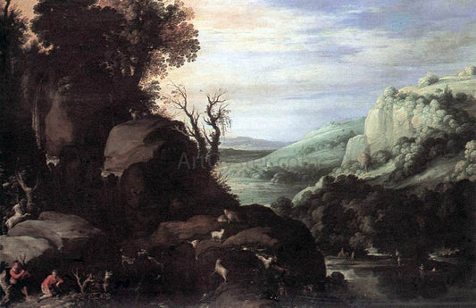  Paul Bril Landscape - Canvas Print