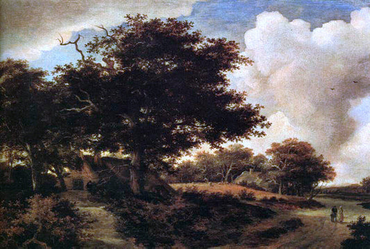  Meindert Hobbema Landscape - Canvas Print