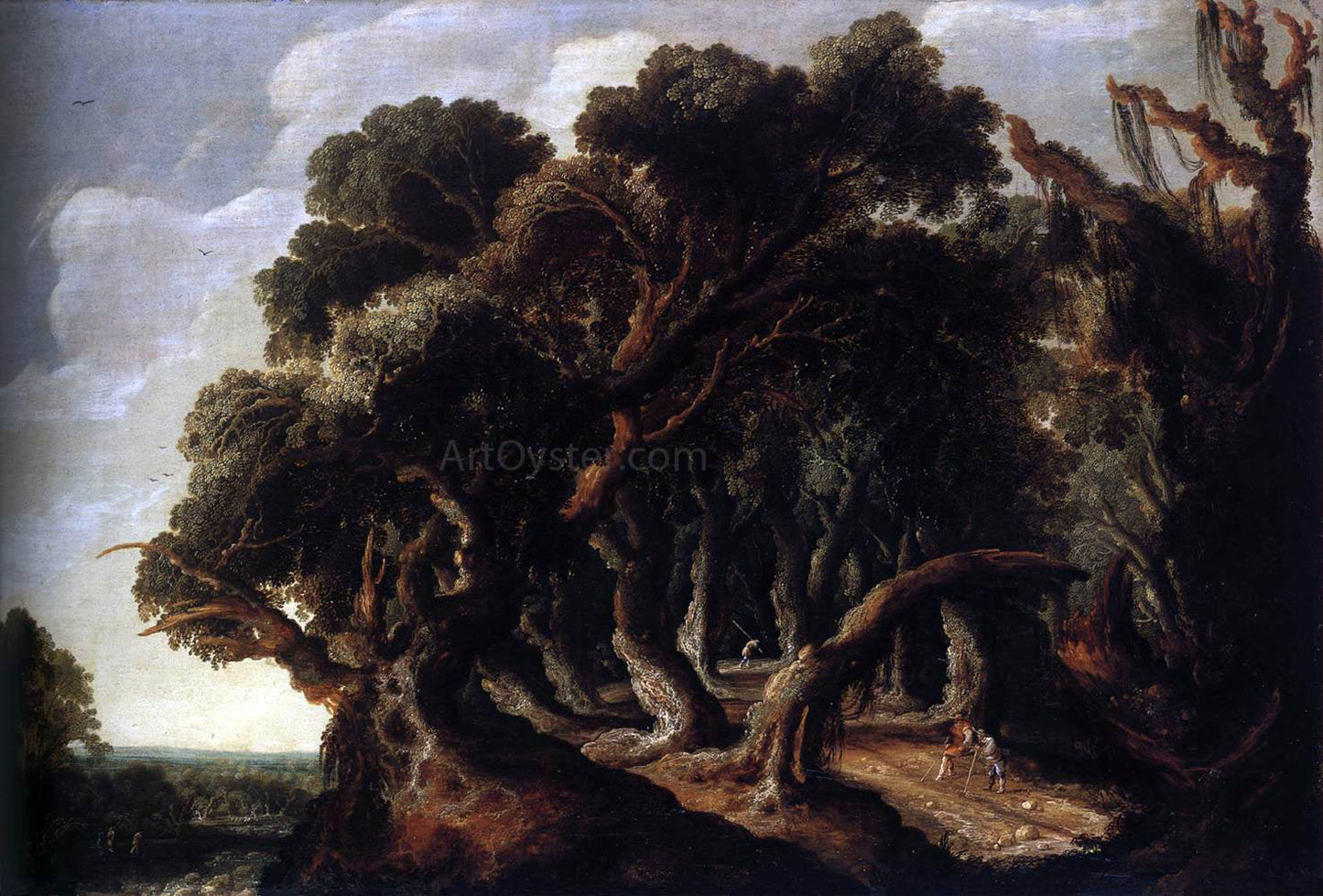  Jacob Van Geel Landscape - Canvas Print