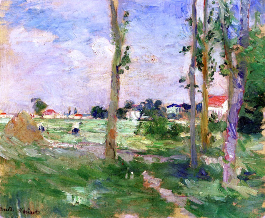  Berthe Morisot Landscape of La Creuse - Canvas Print