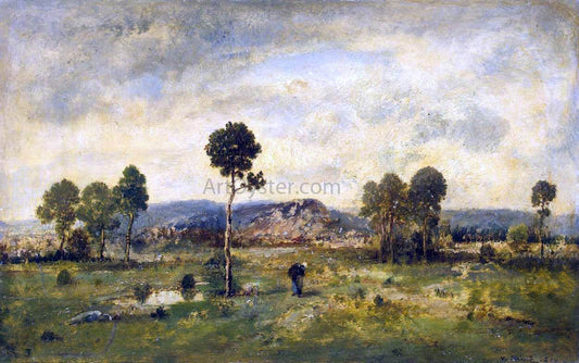  Narcisse Virgilio Diaz De la Pena  Landscape with a Pine-tree - Canvas Print