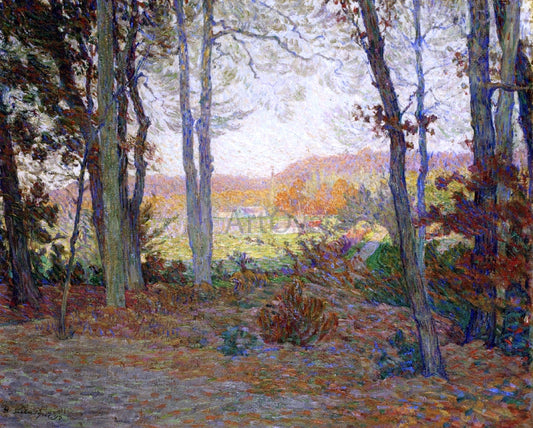  Henri Lebasque Landscape with House in the Woods in Saint Thomas, Antilles - Canvas Print