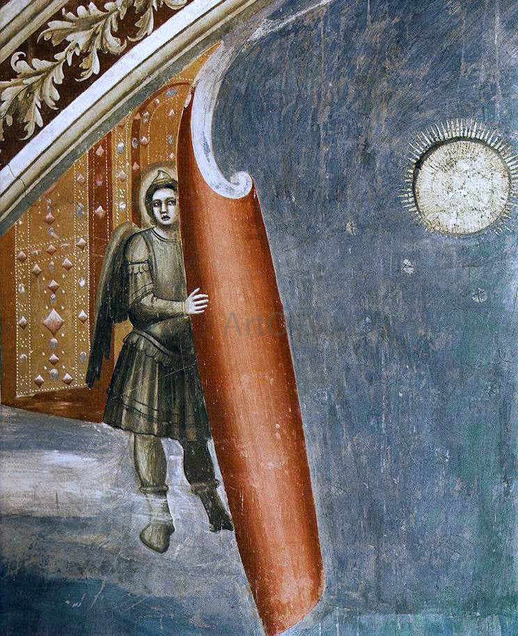 Giotto Di Bondone Last Judgment (detail 1) (Cappella Scrovegni (Arena Chapel), Padua) - Canvas Print
