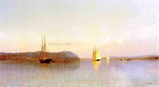  Francis A Silva Late Afternoon, Haverstraw Bay - Canvas Print