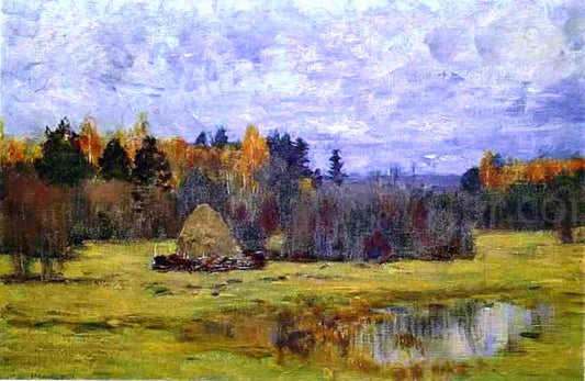  Isaac Ilich Levitan Late Autumn - Canvas Print