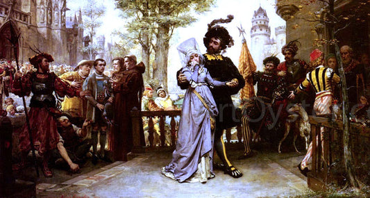  Jules Arsene Gardier Le Droit Du Seigneur - Canvas Print