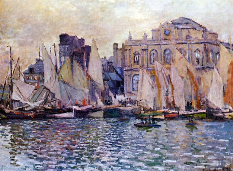  Claude Oscar Monet Le Havre Museum - Canvas Print