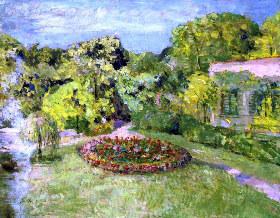  Edouard Vuillard Le Massif pres la Maison - Canvas Print