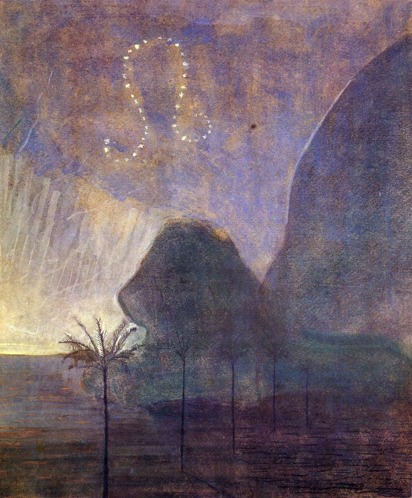  Mikalojus Ciurlionis Leo - Canvas Print