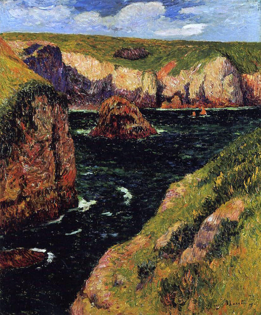  Henri Moret Les Daomois, Belle-Ile - Canvas Print